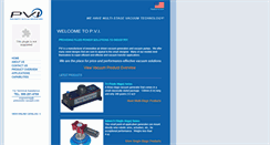 Desktop Screenshot of pneumatic-vacuum.com